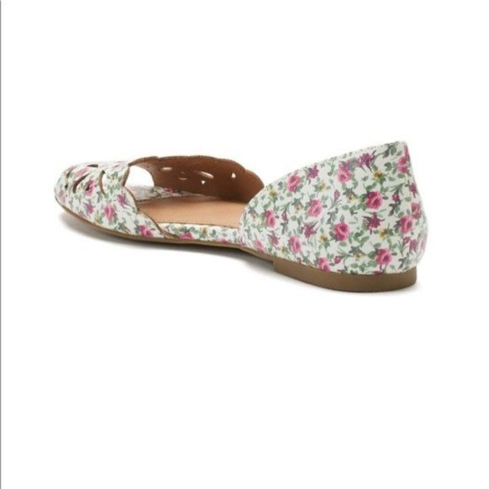 SO Loach Floral Flats Shoes New Size 8 - Picture 4 of 7
